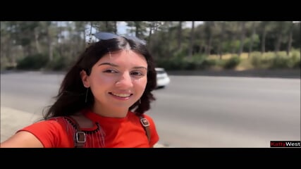 A lovely face to be sprayed publicly