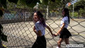 Rebellious Teen Girls Have Lesbian Sex