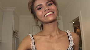 ”SUPER SKINNY THAI TWAT GETS KNOCKED UP AT WORK”