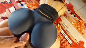 "Step-Sis in Gym Clothes Loves Getting Fucked Doggystyle"