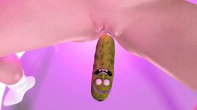 Pickle Rick Pickled Her Ham Rick and Morty Porn Parody