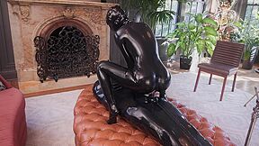 Fucked And Milked :: Latex Dominatrixes Dominate Submissive Man