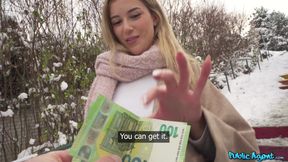 Angelique Lapiedra’s Spanish Blonde Shy Public Heat