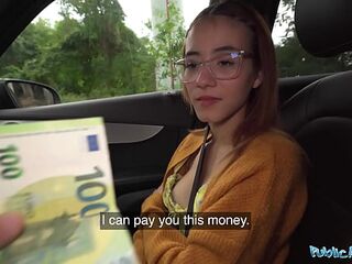 Public Agent - I creampied her taut little cunt outdoors