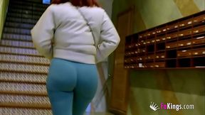 Cuban cutie gives first-ever sloppy blowjob