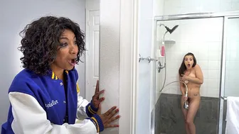 September Reign & Spencer Bradley's Wild Lesbian Toy-Fueled Encounter