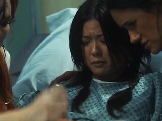 milfs Sophia and Penny and teen Lulu the growth pure joy