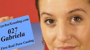 ”Gabriela's very first casting”