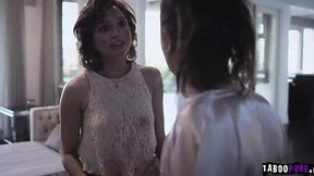 Double the Pleasure: Petite Eliza Jane's Orgasmic Lesbian Masturbation Session