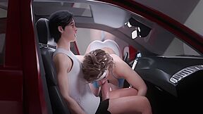 Stepmom Evelyn Giving Me A Blowjob Inside Car Liora Just Saw It