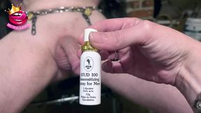 Unlocked From Chastity for a Sloppy Throatjob, Not Allowed to Cum and Locked Back up