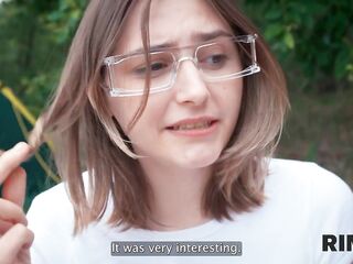 RIM4K. Exchange wives, mutual ass fucking and anal bang in the forest